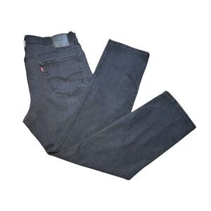 Levi's 514 Men's Black Jeans‎ Size 36x32